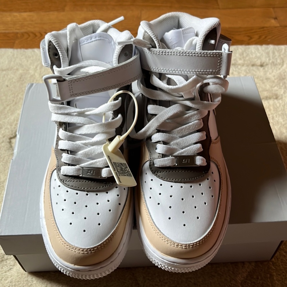 Nike Air Force 1 custom sneakers. Brand new.